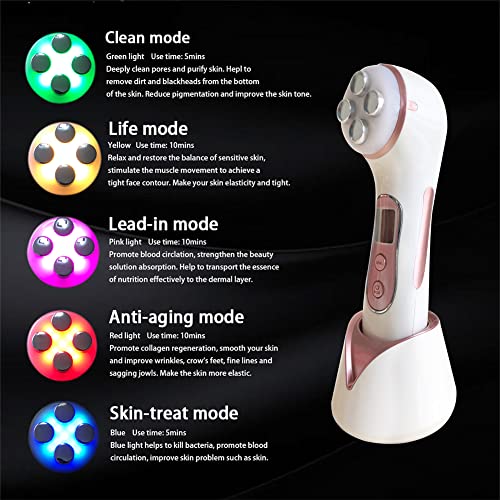 Facial Skincare Tool Home Facial Spa for Face Neck Body Aging Wrinkles Skin T...