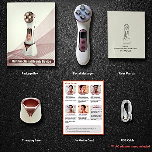 Facial Skincare Tool Home Facial Spa for Face Neck Body Aging Wrinkles Skin T...