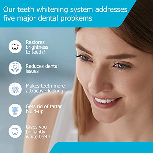 Teeth-Whitening-Kit-OLLM Tooth Whitener with 2 Tray - Professional Oral Beaut...