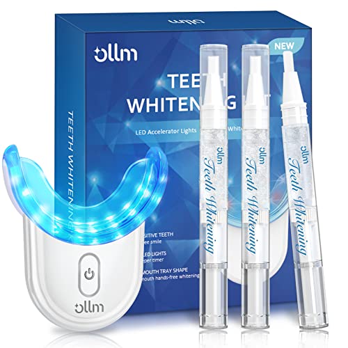 Teeth-Whitening-Kit-OLLM Tooth Whitener with 2 Tray - Professional Oral Beaut...