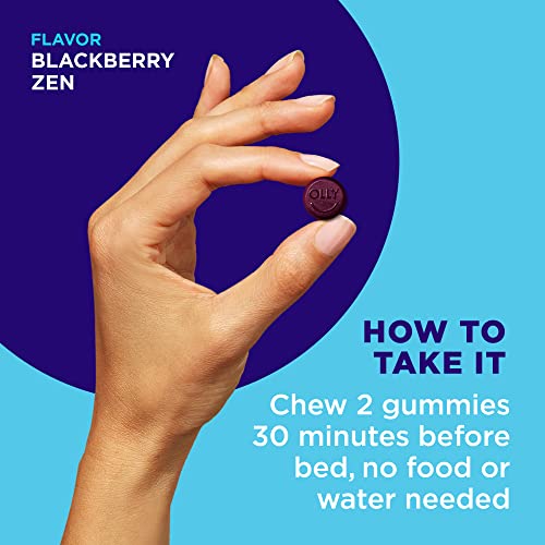 OLLY Extra Strength Sleep Gummy, Occasional Sleep Support, 5 mg Melatonin, L-...