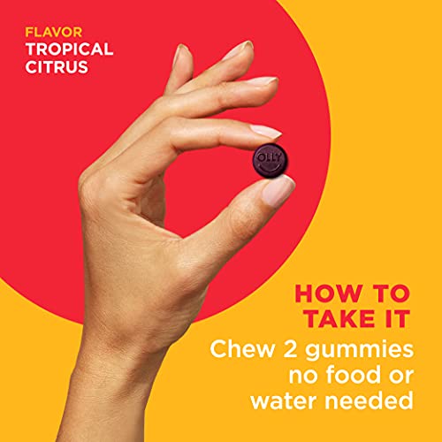 OLLY Heavenly Hair Gummies, Supports Strong Healthy Hair Growth, Keratin, Bio...