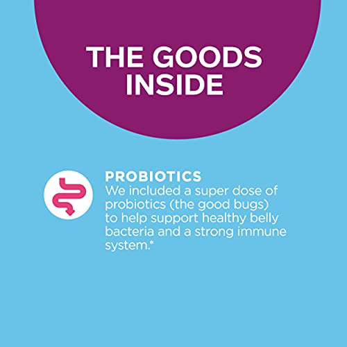 OLLY Kids Multivitamin + Probiotic Gummy, Digestive and Immune Support, Vitam...