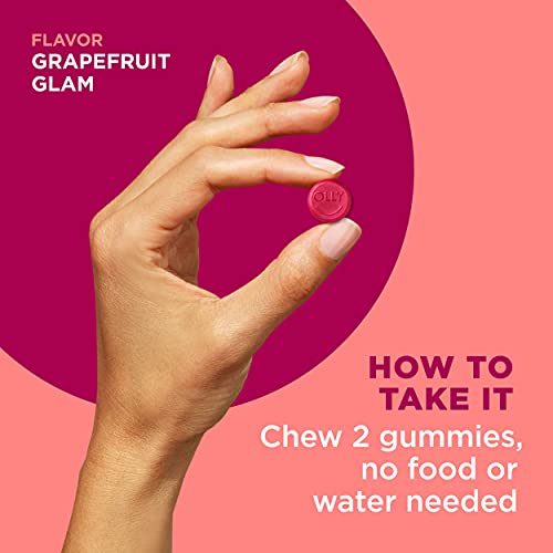 OLLY Undeniable Beauty Gummy, For Hair, Skin, Nails, Biotin, Vitamin C, Kerat...