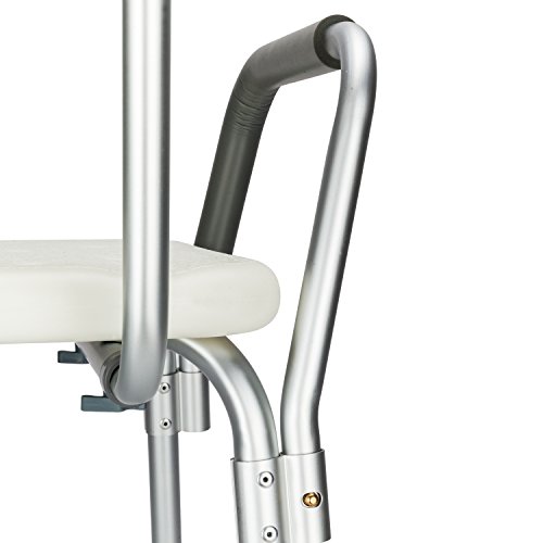 OMECAL 450LBS Medical Shower Chair Bath Seat,Upgraded Transfer Bench Stool Fr...