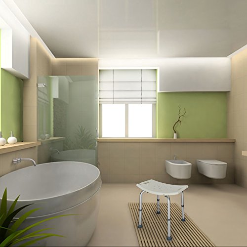 OMECAL Upgraded 450 LBS Medical Shower Bath Chair Seat,Stool Transfer Bench S...