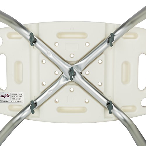 OMECAL Upgraded 450 LBS Medical Shower Bath Chair Seat,Stool Transfer Bench S...