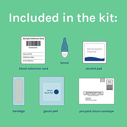 Omega Quant Omega-3 Index Complete - Complete Fatty Acid Profile Blood Test K...
