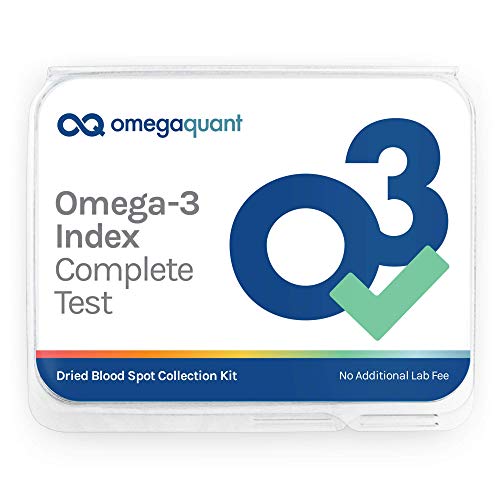 Omega Quant Omega-3 Index Complete - Complete Fatty Acid Profile Blood Test K...