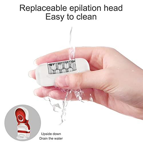 Electric Epilator For Women, 3 in 1 Hair Removal Razor Hair Shaver With Callo...