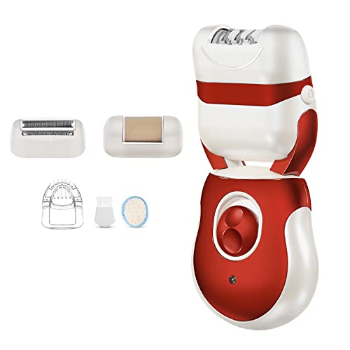 Electric Epilator For Women, 3 in 1 Hair Removal Razor Hair Shaver With Callo...