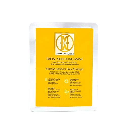 OMM Collection Bio-cellulose Coconut Gel Facial Sheet Masks- Skin Care (Pack ...