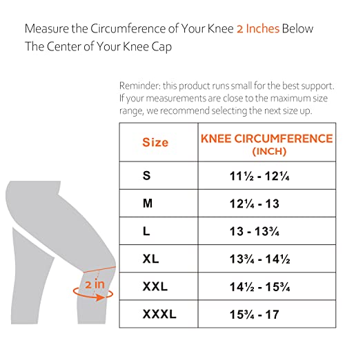 Omples Hinged Knee Brace for Knee Pain Knee Braces for Meniscus Tear Knee Sup...