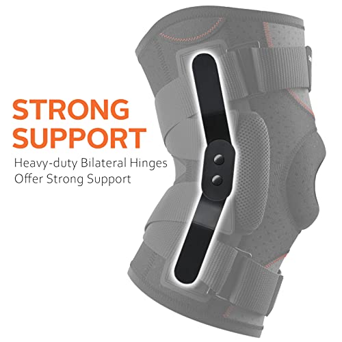 Omples Hinged Knee Brace for Knee Pain Knee Braces for Meniscus Tear Knee Sup...