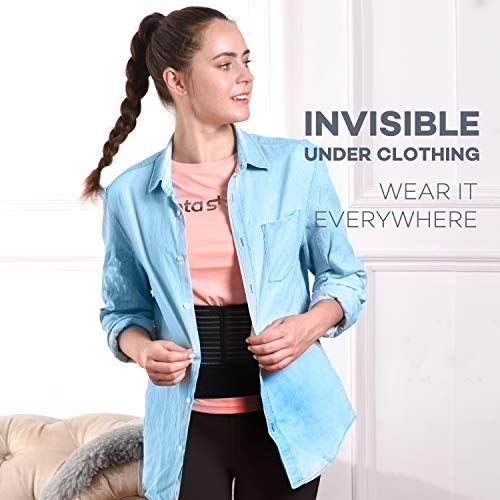 Omples Posture Corrector for Women and Men Back Brace Straightener Shoulder U...