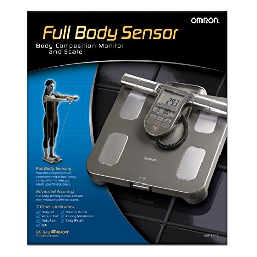 Omron Body Composition Monitor with Scale - 7 Fitness Indicators & 90-Day Memory