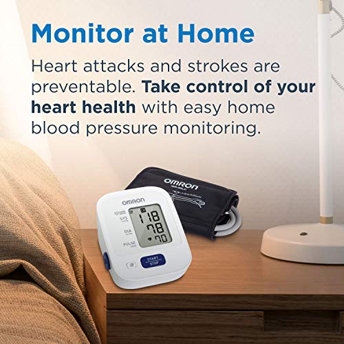 OMRON Bronze Blood Pressure Monitor, Upper Arm Cuff, Digital Blood Pressure M...
