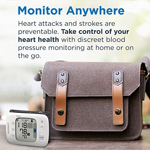 OMRON Gold Blood Pressure Monitor, Portable Wireless Wrist Monitor, Digital B...