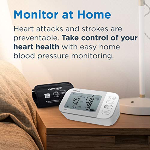 OMRON Gold Blood Pressure Monitor, Premium Upper Arm Cuff, Digital Bluetooth ...