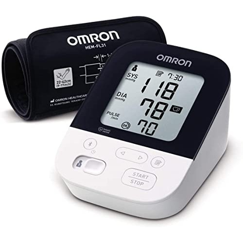 Omron M4 HEM-7155T-EBK Plus Upper Arm Blood Pressure Monitor