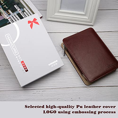 Nail Clippers Set Manicure Pedicure Kit, Professional Grooming Kit, Stainless...