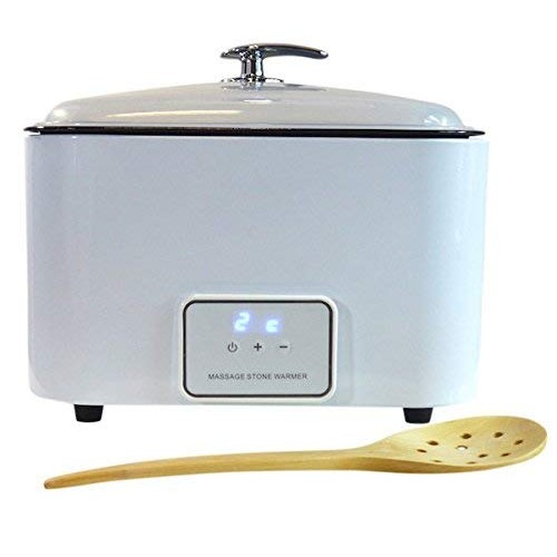 Omwah Professional Digital Warmer for Hot Basalt Stone Massage Treatment