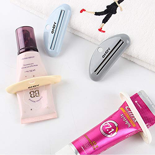 4 Pack Toothpaste Squeezers, Tube Squeezers for Toothpaste, Hand Cream, Polyg...