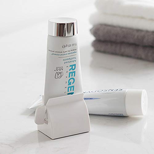 Rolling Tube Toothpaste Squeezer Heavy Duty Toothpaste Dispenser With Rubber ...