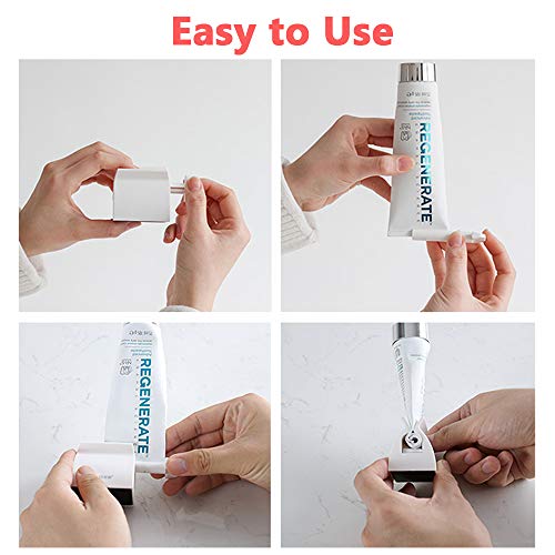 Rolling Tube Toothpaste Squeezer Heavy Duty Toothpaste Dispenser With Rubber ...