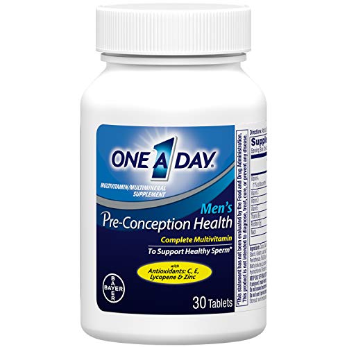 One A Day Men's Pre-Conception Health Multivitamin to Support Healthy Sperm, ...