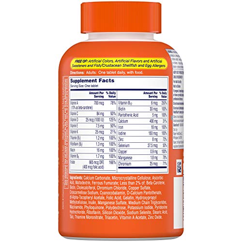 One A Day Women’s Multivitamin, Supplement with Vitamin A, Vitamin C, Vitamin...