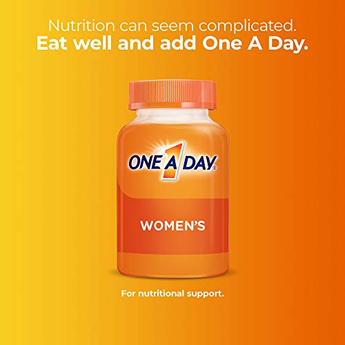 One A Day Women’s Multivitamin, Supplement with Vitamin A, Vitamin C, Vitamin...