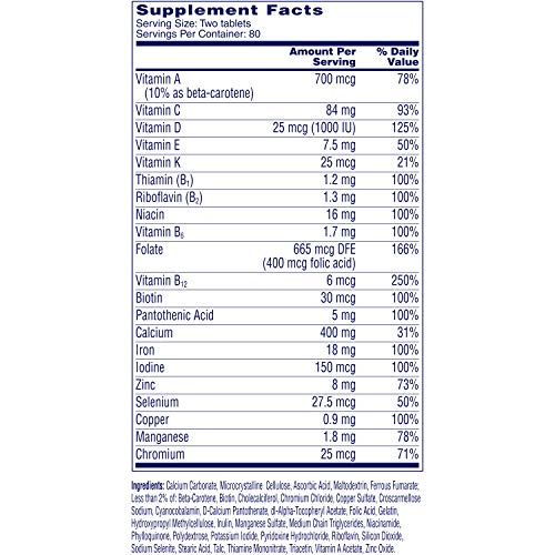 One A Day Women’s Petites Multivitamin,Supplement with Vitamin A, Vitamin C, ...