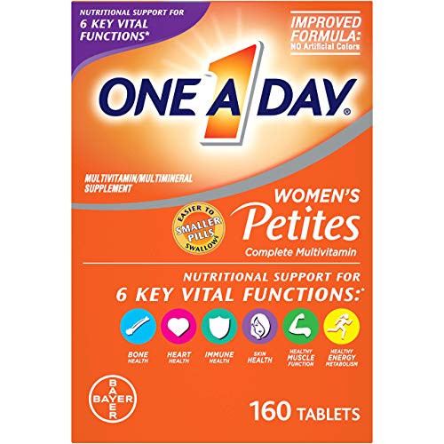 One A Day Women’s Petites Multivitamin,Supplement with Vitamin A, Vitamin C, ...