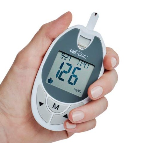 ONE-CARE™ Diabetes Testing Kit: Blood Glucose Monitor System with Blood Sugar...