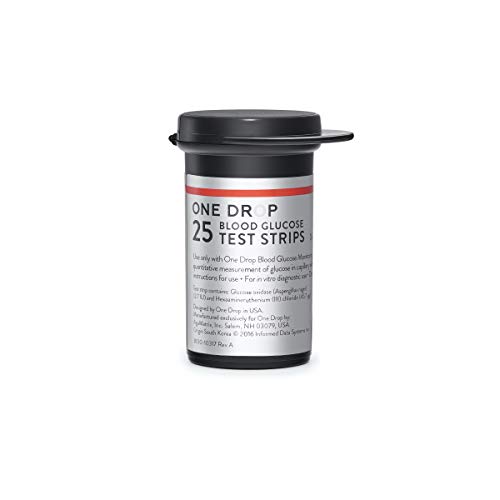 One Drop for Diabetes Starter Kit with Bluetooth-Enabled Glucose Meter, 1 Lan...