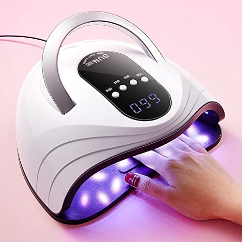 One Fire UV Led Nail Lamp, 120W UV Light for Nails Professional, 42 Beads Fas...