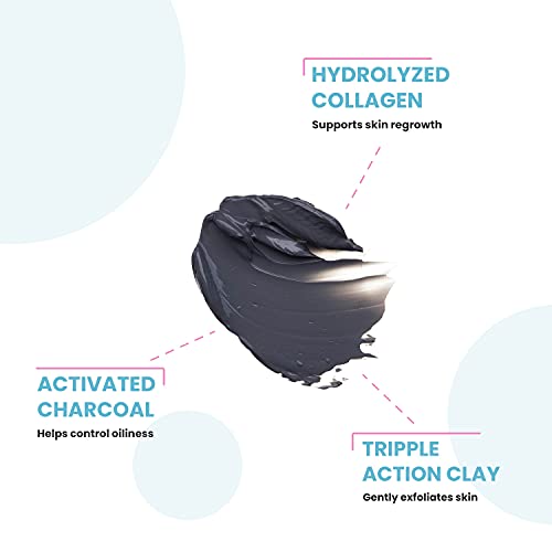 One Living Earth Collagen Facial Mask for Women - Collagen, Triple Action Cla...