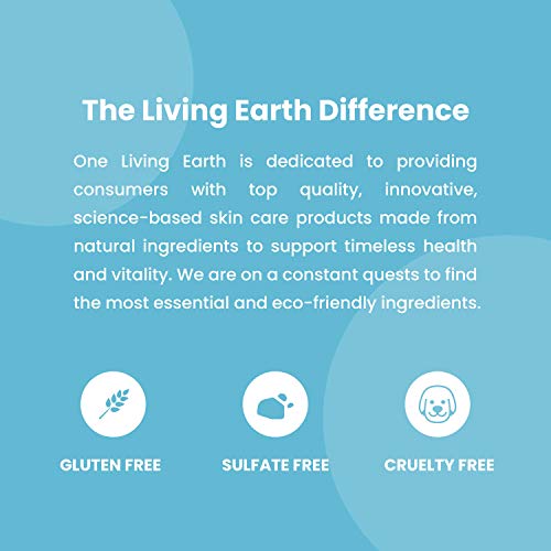 One Living Earth Collagen Facial Mask for Women - Collagen, Triple Action Cla...