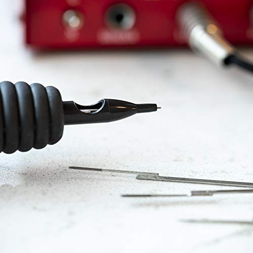 One Tattoo World 100pcs Disposable Tattoo Needle and Tube 3/4 Grip RL/RS/M1, ...