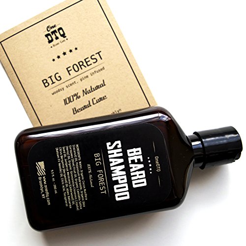 Big Forest Beard Growth Kit; Beard Shampoo & Beard Balm, All Natural and Orga...