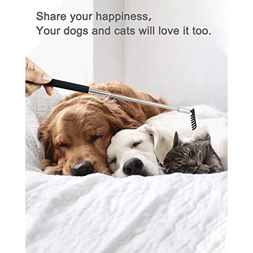 ONEEKK Portable Extendable Back Scratcher, 2 Pack Metal Telescoping Backscrat...