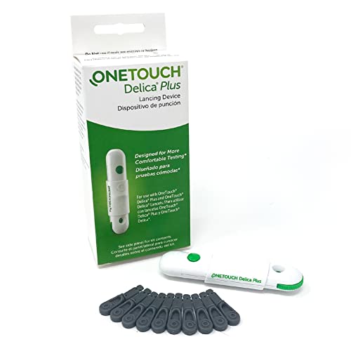 OneTouch Delica Plus Lancing Device For Diabetes Testing | Diabetic Testing K...