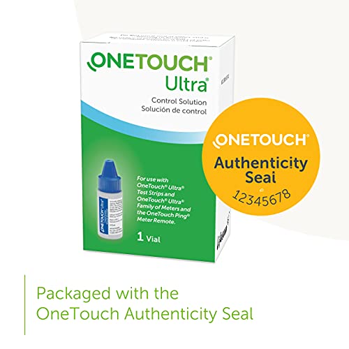 OneTouch Ultra Control Solution for Blood Glucose Meters, Test Strips - 0.126...