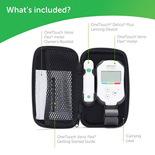 OneTouch Verio Flex Blood Glucose Monitor - Blood Sugar Monitor