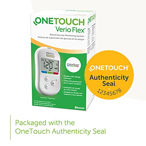 OneTouch Verio Flex Blood Glucose Monitor - Blood Sugar Monitor