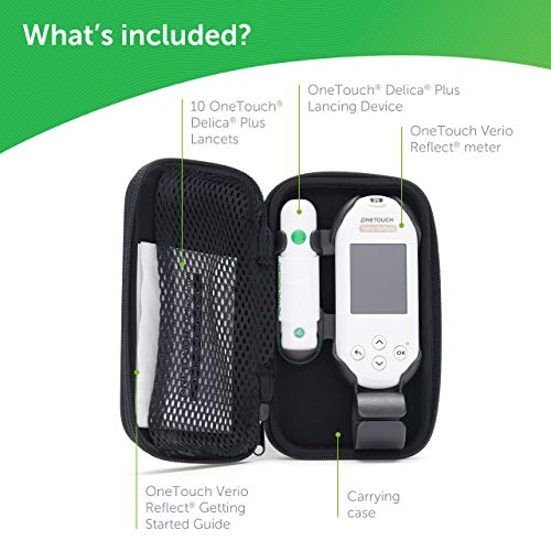ONETOUCH Verio Reflect Blood Glucose Meter - Blood Sugar Monitor
