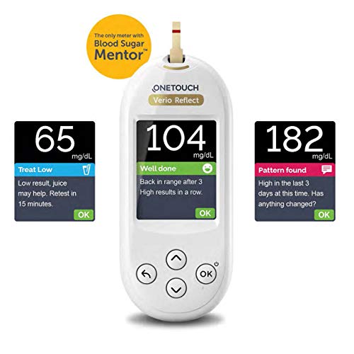 ONETOUCH Verio Reflect Blood Glucose Meter - Blood Sugar Monitor