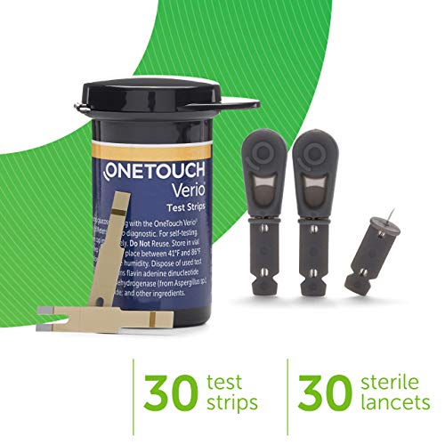 ONETOUCH Verio Reflect Blood Glucose Test Kit includes Meter, Test Strips and...