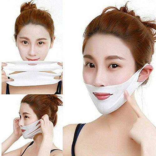 Onkessy Chin Mask Lifting Firming Skin Create V-Shape Face Moisturizing Slimm...